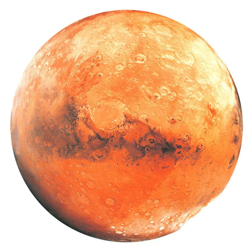 Mars 30 см 3D планета флуоресцентная Наклейка на стену Съемная светится в темноте наклейка земной шар декоративные обои дропшиппинг# A - Цвет: Mars