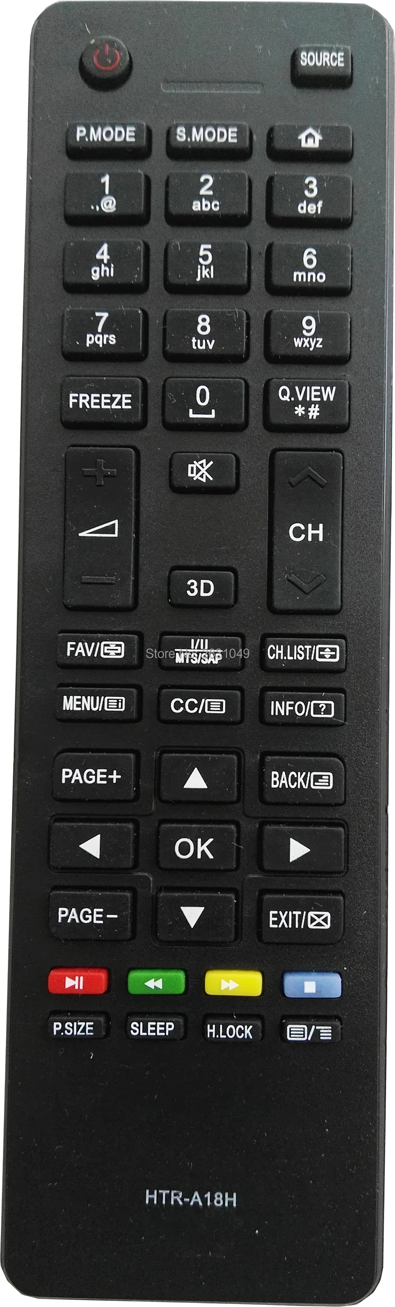 Lekong HTR-A18H пульт дистанционного управления для Haier LCD TV 3D LE42/LE47H5R3D LD40U3200 LE22M600F LE24M600F