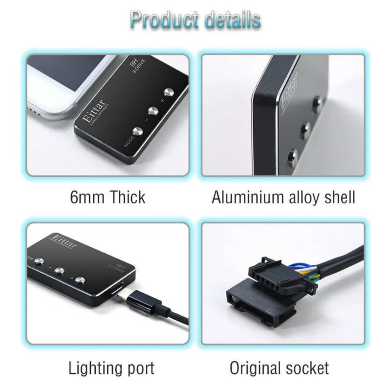 Car Electronic Throttle Controller Gas Pedal Booster Commander Accelerator Accessories For Toyota AQUA 2011.12+ | Автомобили и