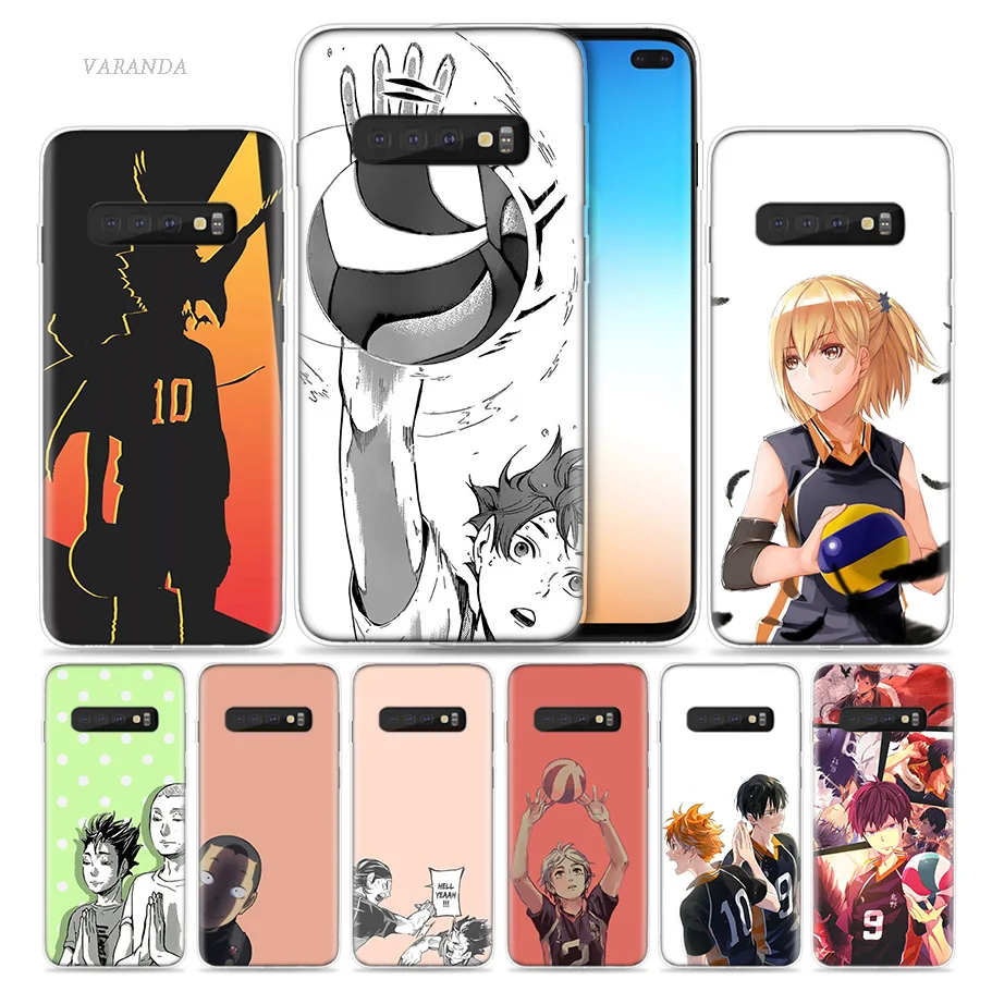 Haikyuu Вики манга чехол для Samsung Galaxy S20 Plus S8 S9 S10 5G S10e S7 Note 8 9 10 Lite силиконовый аниме