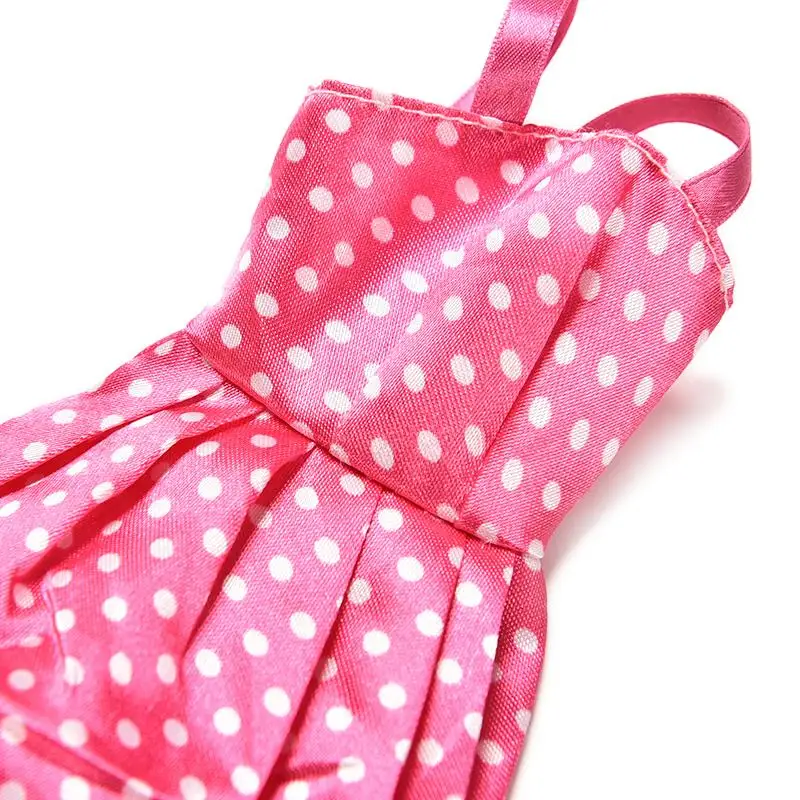 7 шт./компл. вечерние ное вечернее платье ручной работы для кукольного платья|dress