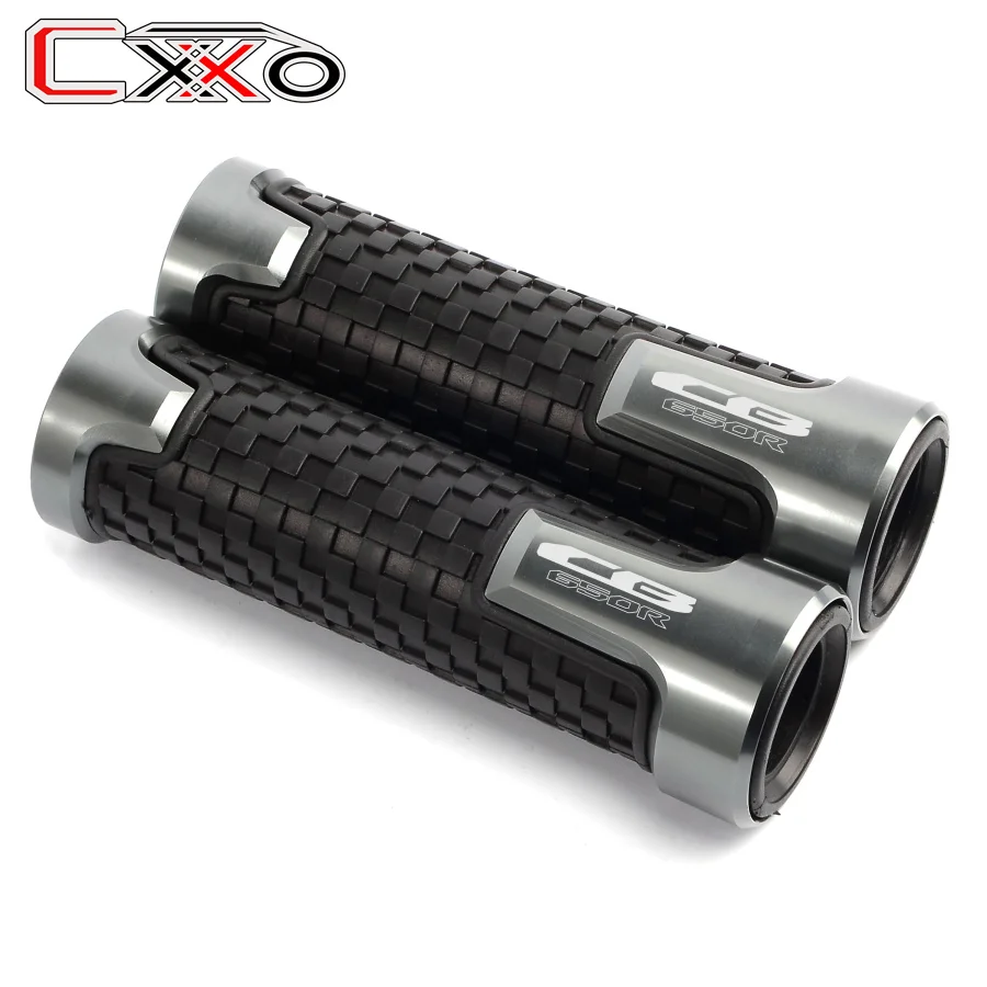 Titanium 7/8 ''22 мм логотип CB650R аксессуары для мотоциклов HONDA CB650R CB 650R- ручка ручки руля - Цвет: Titanium