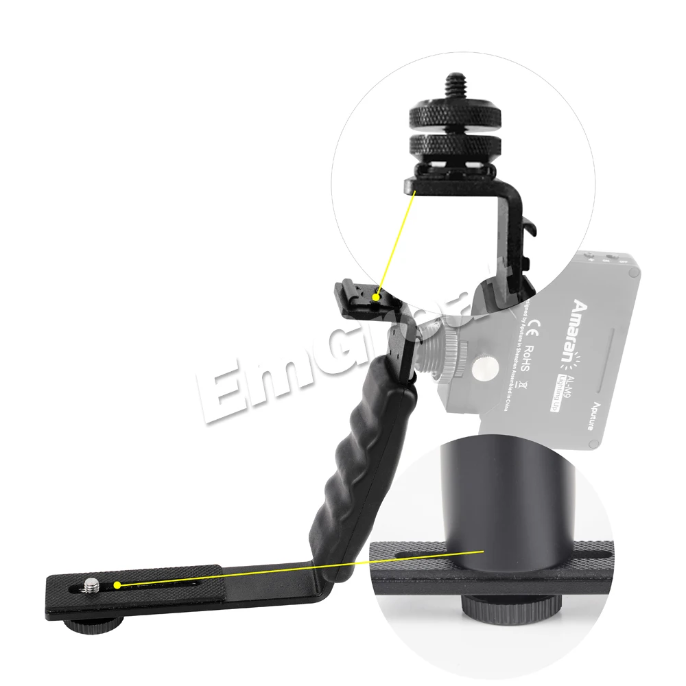 Кронштейн Pergear L для фотографии подставка микрофона Zhiyun Smooth Q 3 4 Crane 2 с креплениями