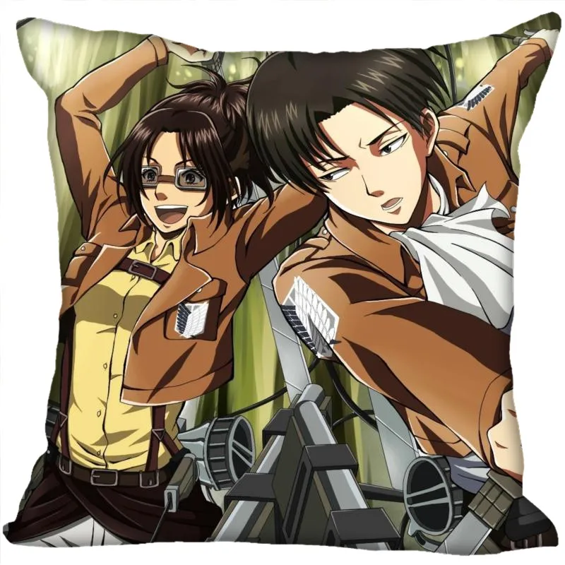 H + P #55 Новинка Лидер продаж Пользовательские наволочки attack on titan #2 мягкие размером