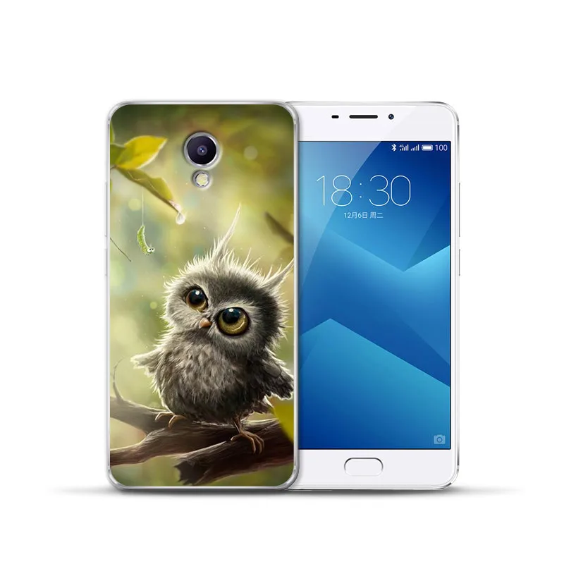 0114 Роскошная Сова Звездная блаженная любовь одинокая для Meizu M3S M5 M5S M5C M6 M3 M5 M6 Note U10 U20 чехол силиконовый чехол Capinha Etui - Цвет: 0114