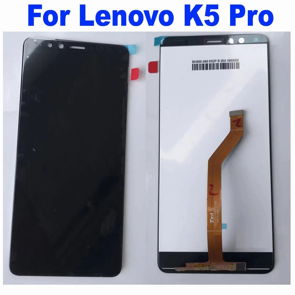 Одежда высшего качества для Lenovo K5 Pro L38041 ЖК дисплей сенсорный экран дигитайзер