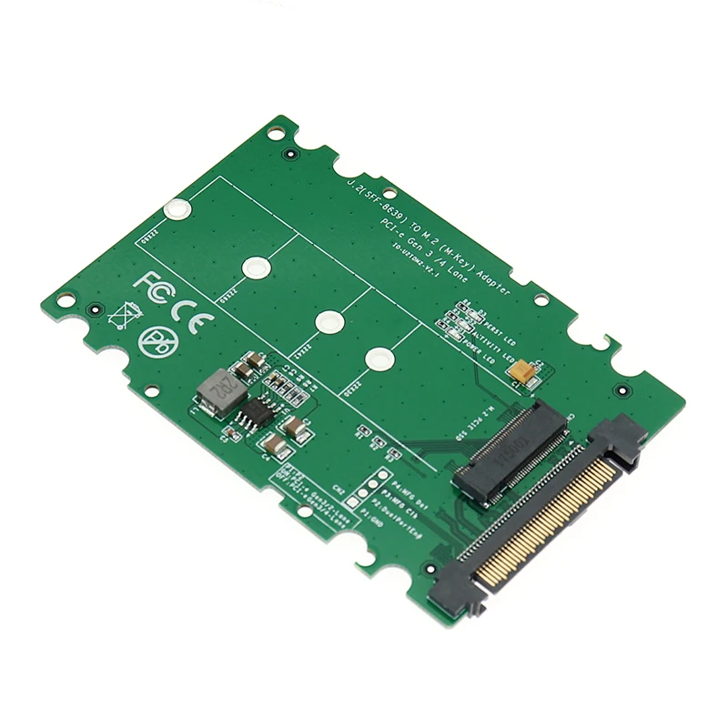 U.2 (SFF 8639) к M.2 NVMe PCI e express I/F SSD адаптер HDD с корпусом|Платы расширения| |