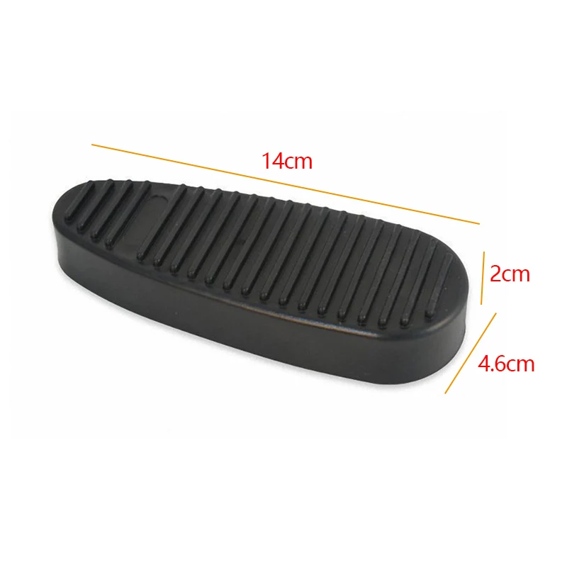 

AR rubber pad water gun rear support rubber pad back shoulder rubber Buttpad rubber cushion