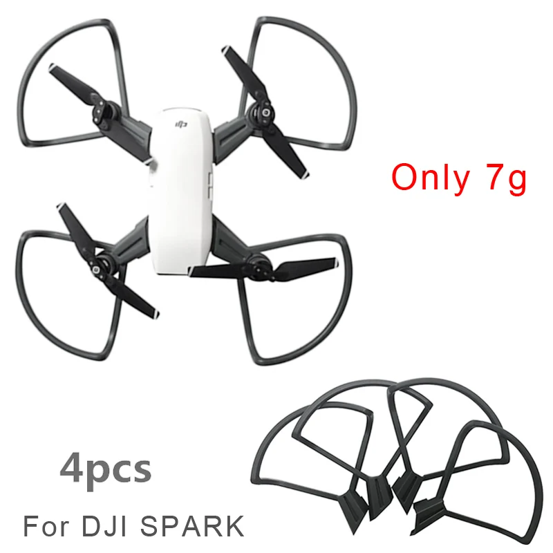 BRDRC 4 шт./компл. 4730F пропеллеры защита реквизит для колец лезвия DJI Spark Drone Propeller