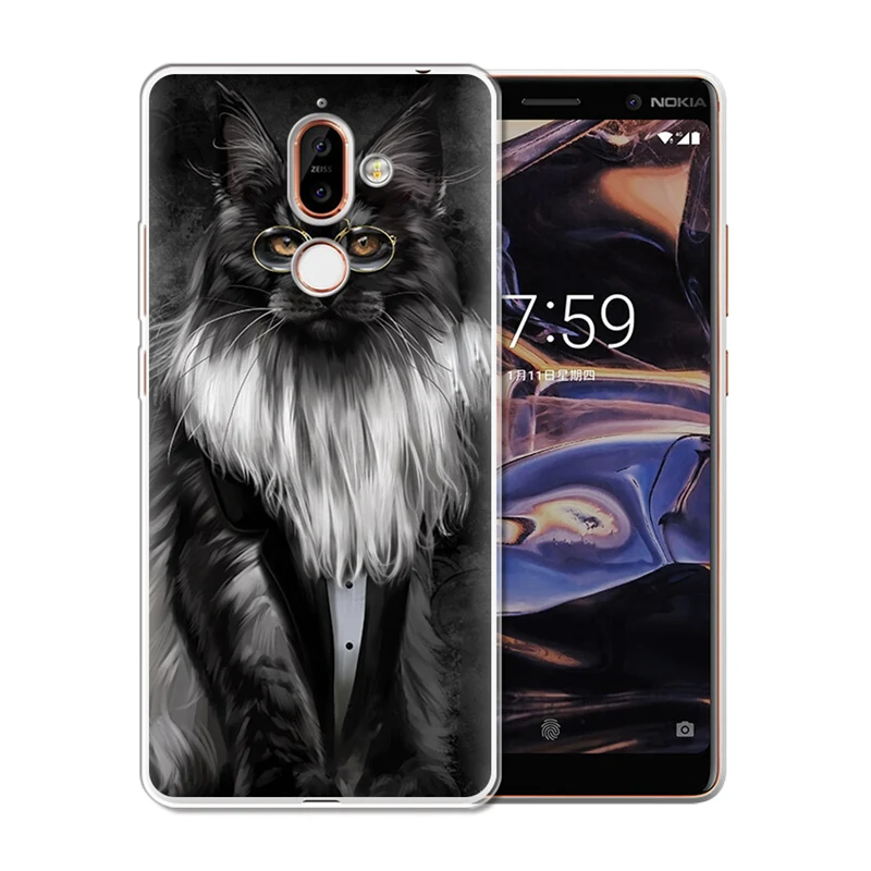 Чехол для телефона Nokia 1 3 5 8 6 2 7 Plus 9 2018 X7 X3 X6 venom милый бампер роскошный мультяшный