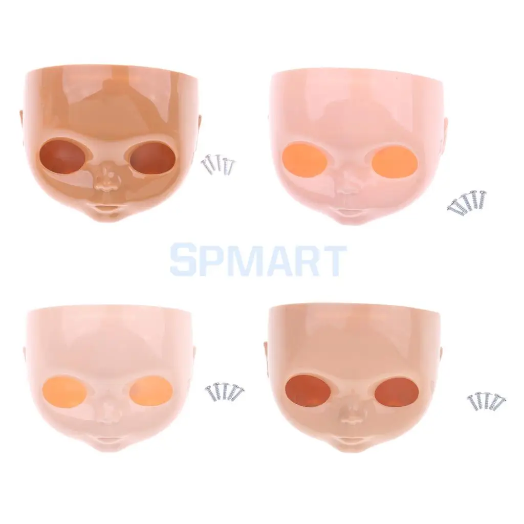 4 цвета Лицевая панель с задней головкой Винты Набор для 12 &quotRBL Neo baby Doll Changing Face