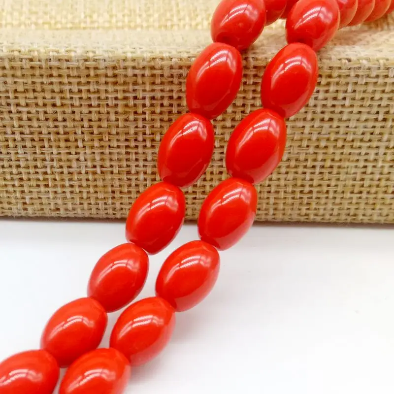 Прозрачные стеклянные бусины в форме яйца 8x10 мм|diy jewelry making|glass beadsbeads diy |