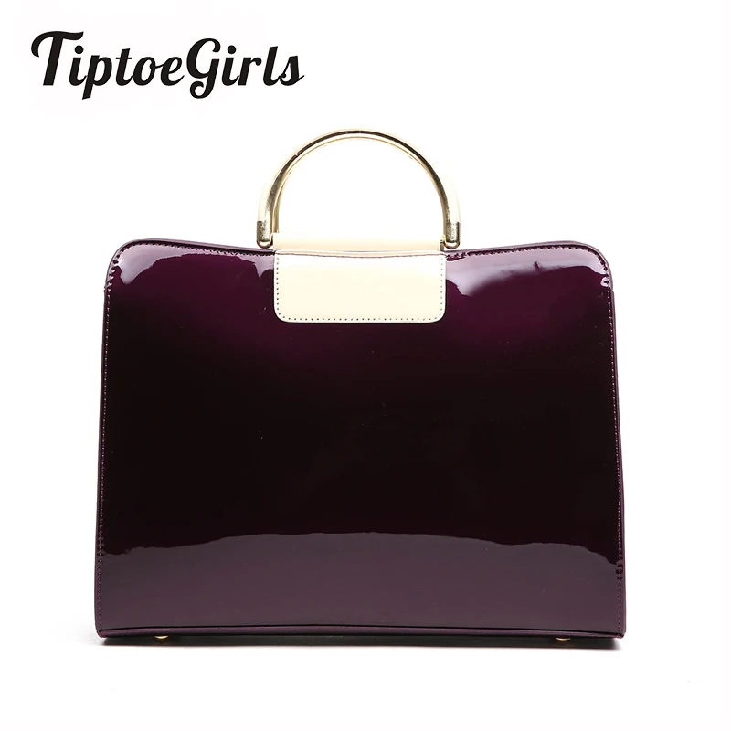 Женская сумка из лакированной кожи популярные европейские женские сумки новинка