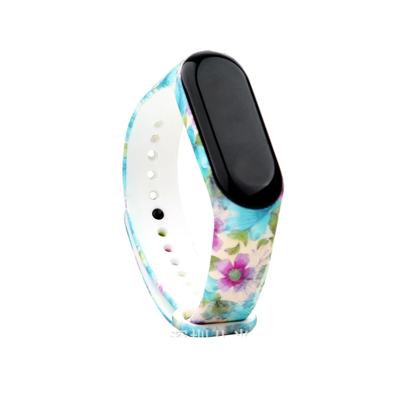 Для Xiaomi Band 3 Браслет спортивный ремешок часы силиконовый для xiaomi band аксессуары