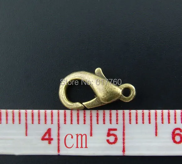Бесплатная доставка! 100 шт. бронзовые застежки в античном стиле E01142 12*6 мм |