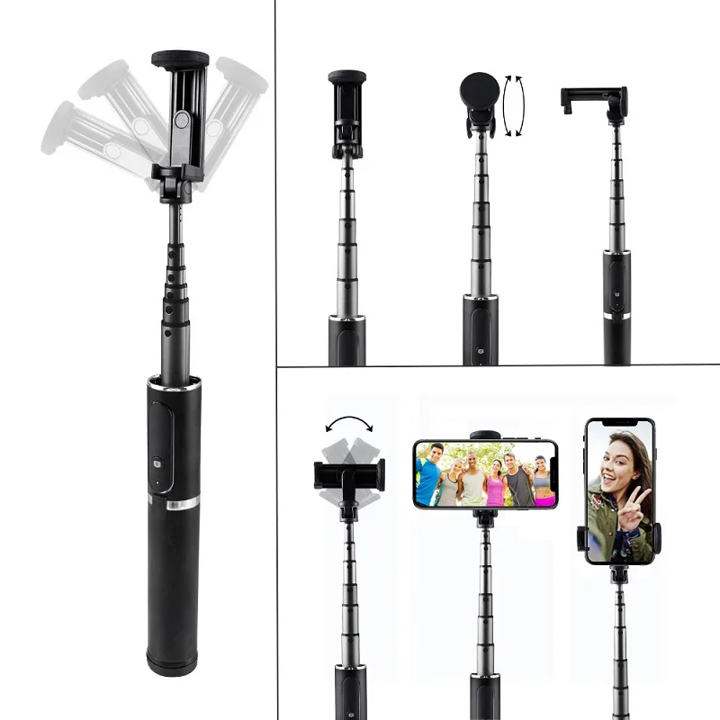 TRAVOR штатив монопод селфи палка Bluetooth портативный ручной 3 в 1 для iPhone Samsung Huawei Xiaomi