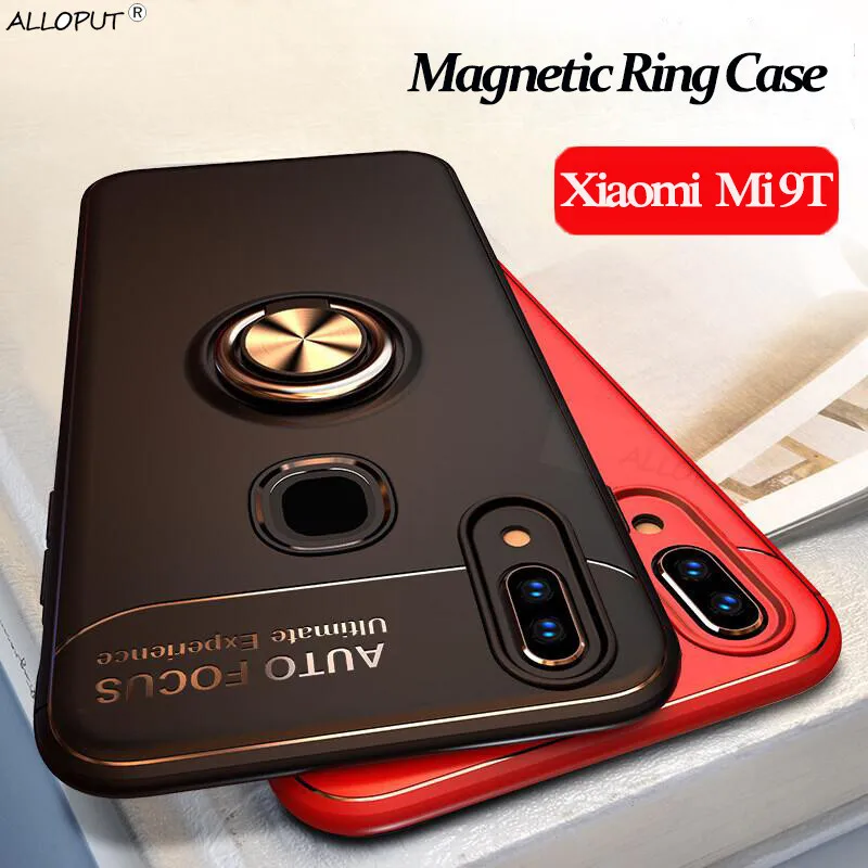 Ксиоми ми 9 т про роскошный кольцевой чехол для Xiaomi mi 9 T Pro A2 Lite 8 Lite 9 SE Pocophone F1 case мягкий силиконовый Магнитный чехол Redmi Note 7 5 Pro Чехол сяоми 9 т про а2 8 лайт ми 9 se Чехол