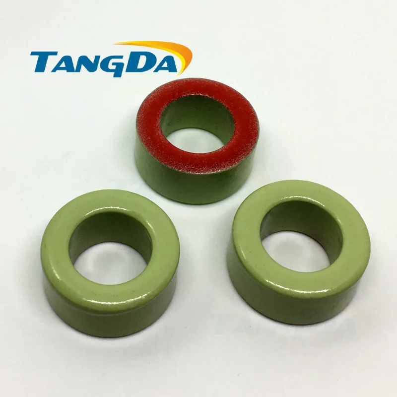

T80 -18B Iron powder cores T80-18B OD*ID*HT20.2*12.6*9.5mm 46.5nH/N2 55ue Iron dust Ferrite Toroid Core toroidal green red A.