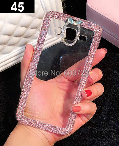 Для samsung Galaxy A3 A5 A7 A8 A9 + 2015 2016 2017 2018 C5 C7 C9 Pro C10 со стразами случае Bling Алмазная крышка 44