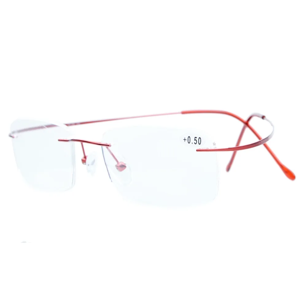 R1508 очки для чтения без оправы из титана мужские и женские + 0 00 --- 3 | Аксессуары