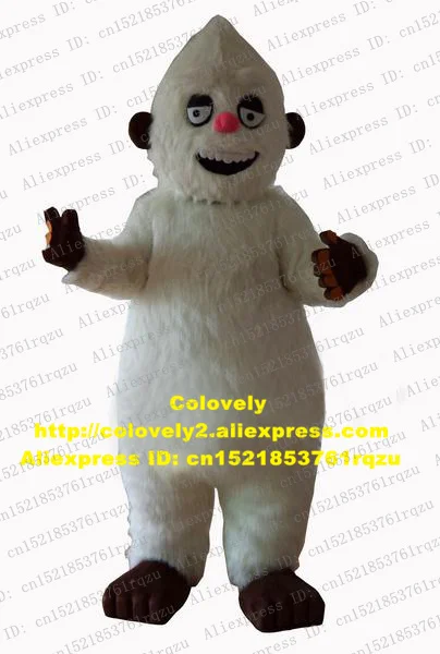 Снежный монстр снежный зверь Wendigo Yeti костюм талисмана для взрослых с героями