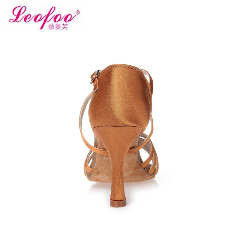 Женская Танцевальная Обувь Латинский танец обувь Партия обуви туфли На Толстом