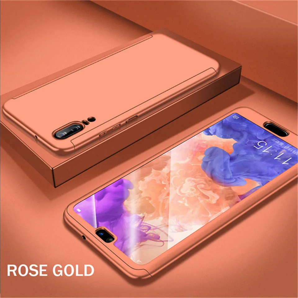 360 чехол для Huawei Honor 7A 7C 8 8A 8X9 10 Lite, защитный чехол для Huawei P Samrt Y6 Y7 Y9