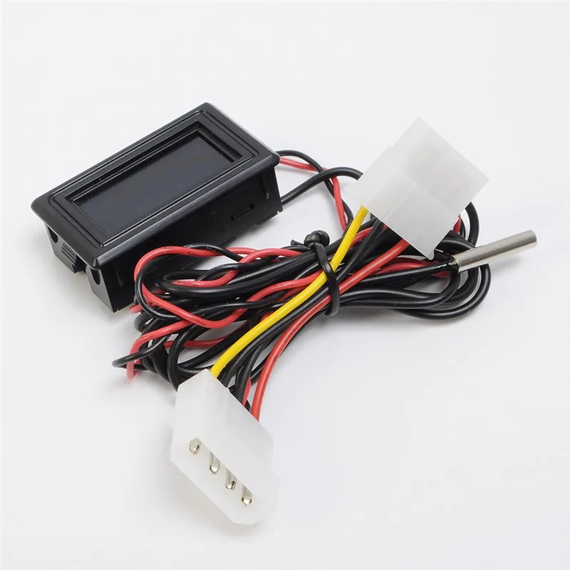 Красный термометр с цифровым дисплеем 0 28 дюйма измеритель температуры модуль