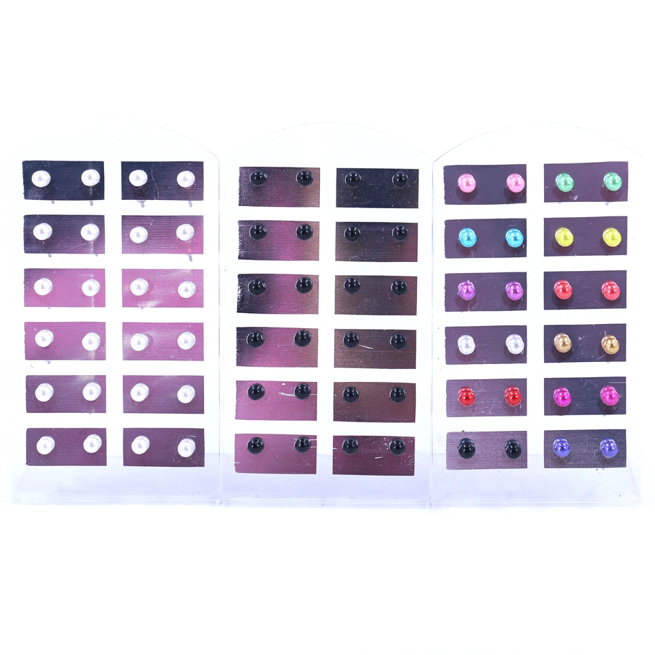 Бесплатная доставка корейский стиль дешевые 4 мм пластиковые шарики из смолы