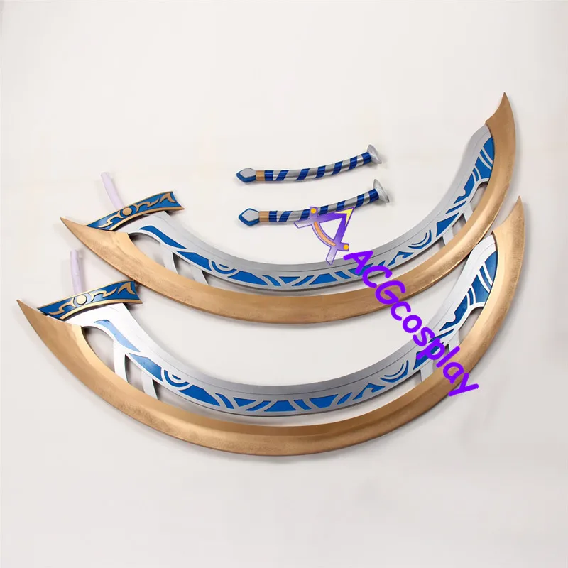 Ys VIII лакримоза дана двойной меч реквизит для косплея из ПВХ ACG|lacrimosa|cosplay propssword cosplay
