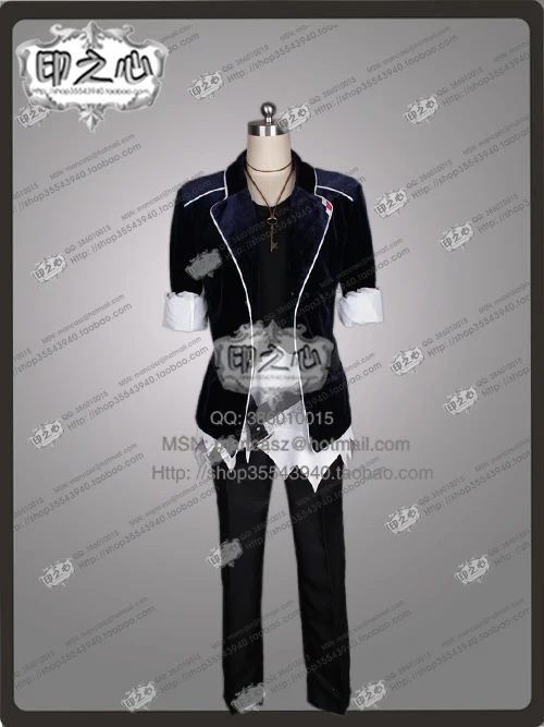 DIABOLIK LOVERS Субару Сакамаки косплей костюм Япония Аниме Костюмы для Хеллоуина в