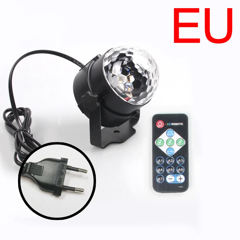 Led DJ сцена с прожекторами для дискотеки RBG шариковая сценическая лампа Звук