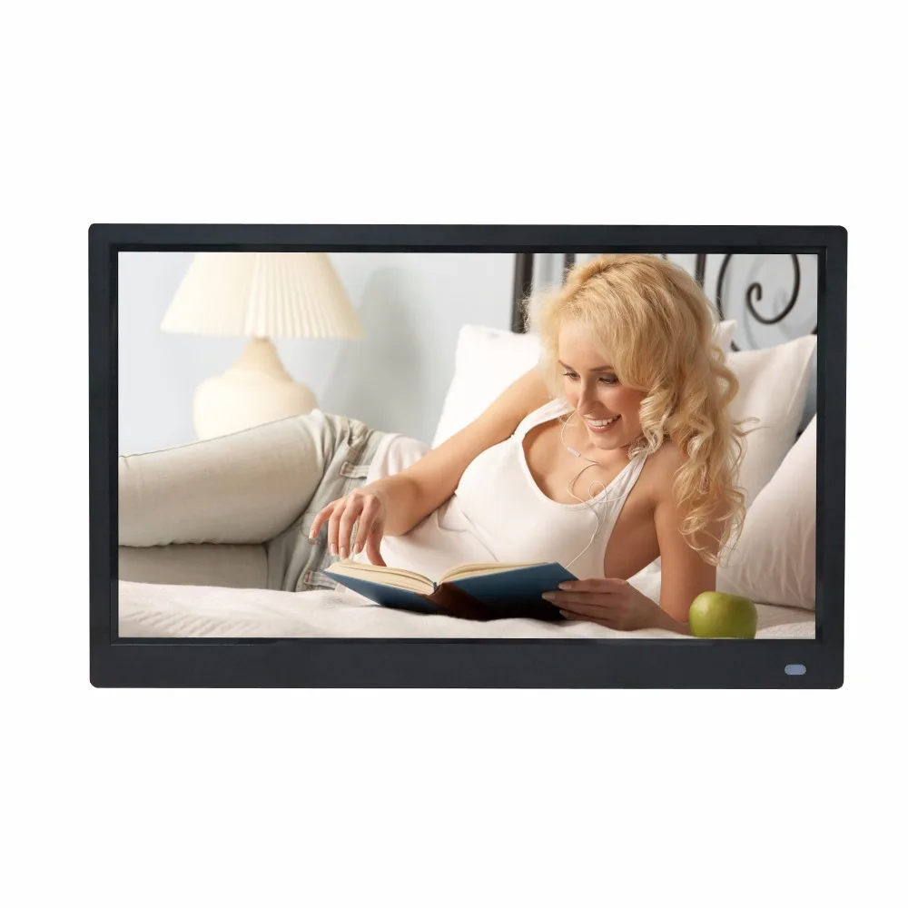 

Electronic photo frame advertising machine wall mounted digital photo digital video picture player IPS HD 1920*1080 15.6 inches