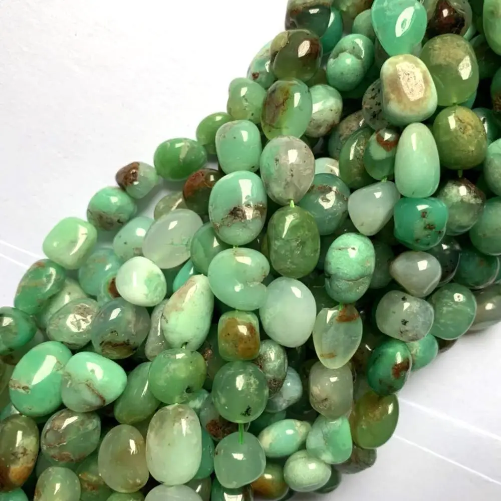Бесплатная ФОРМА натуральный камень Chrysoprase бусины Бусины DIY свободные для