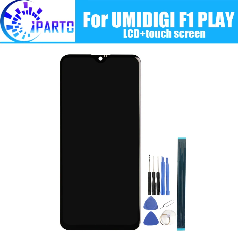 Дисплей с тачскрином для UMIDIGI F1 PLAY 6 3 '' IPS инструменты в подарок | Мобильные
