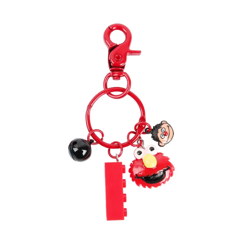 2019 Новый esame уличный плюшевый брелок Elmo Рисунок Мини кулон мягкие игрушки для