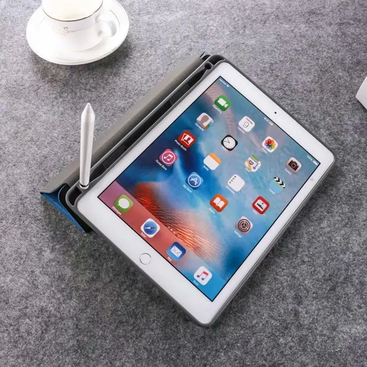 Ультра тонкий ударопрочный чехол для iPad Pro 12 9 Умный Магнитный нового PU кожаный с
