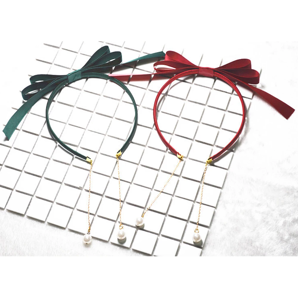 QOOKOO я сладкий корейские девушки оголовье розовый цвет волос обруч цветок кулон