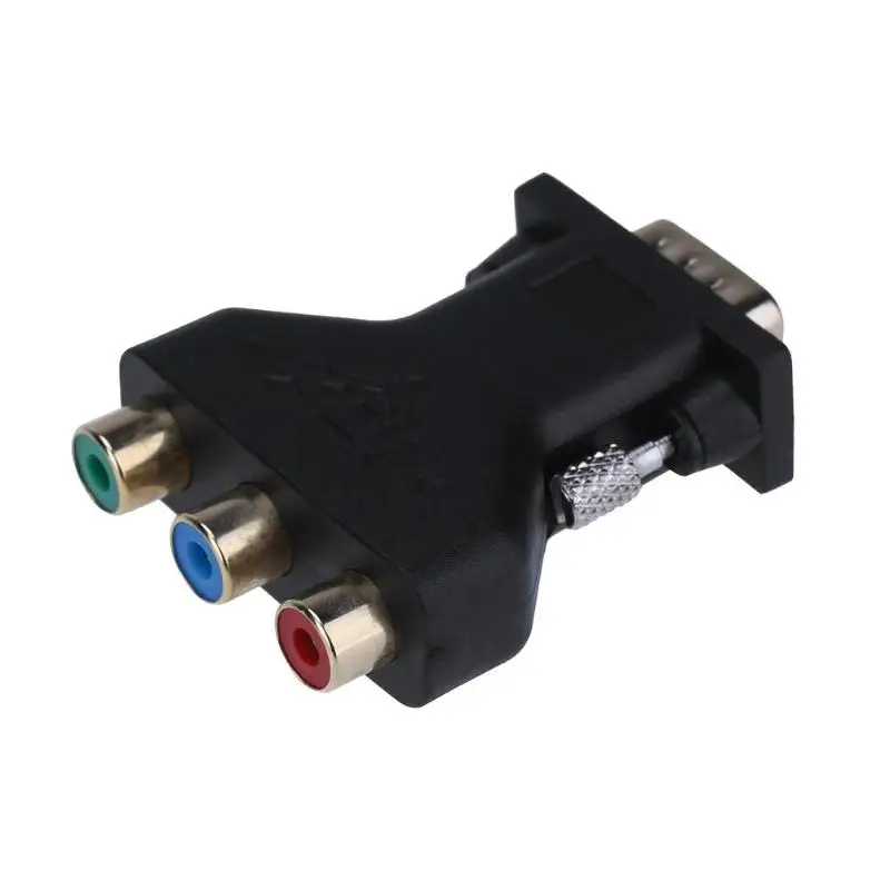 15 Pin VGA папа к 3 RCA Женский конвертер адаптер разделительный провод разъем сплиттер