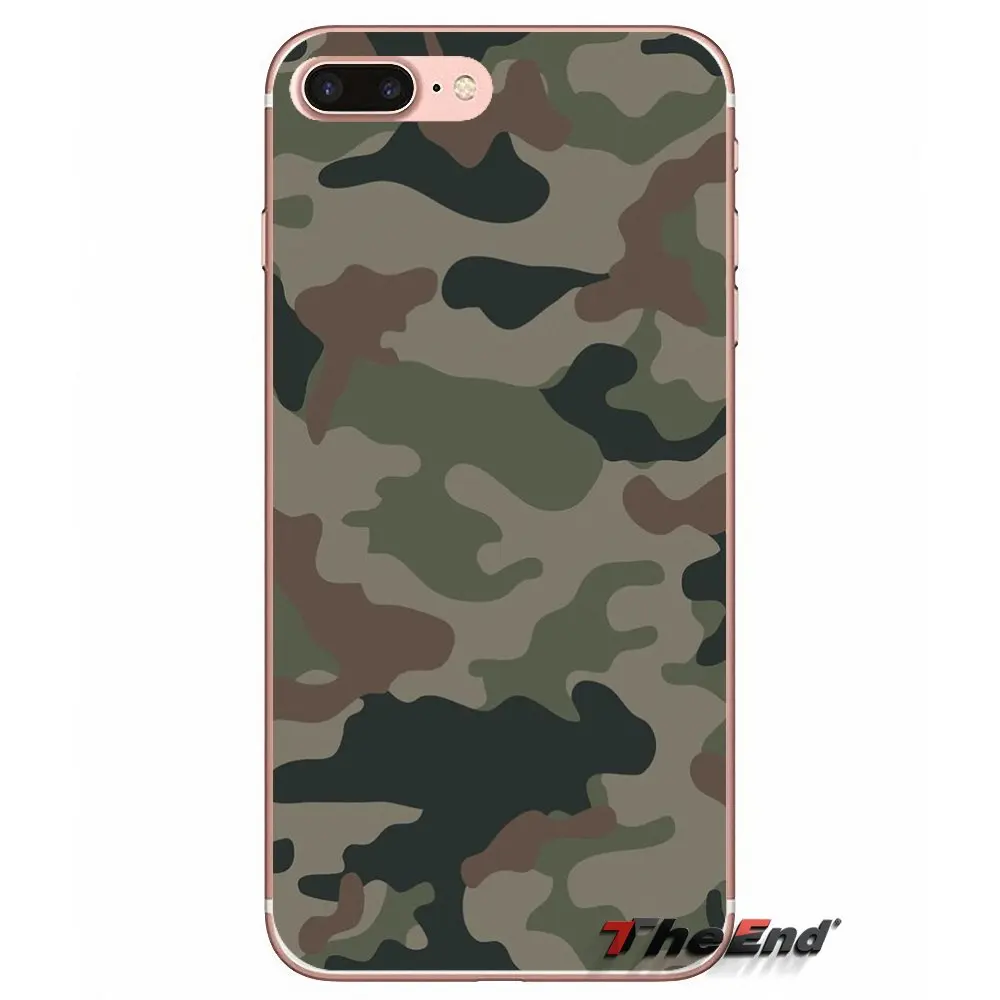 Для Samsung Galaxy J1 J2 J3 J5 J7 A3 A5 A7 2015 2016 2017 J530 J730 Fundas Coque разноцветный Армейский Камуфляж
