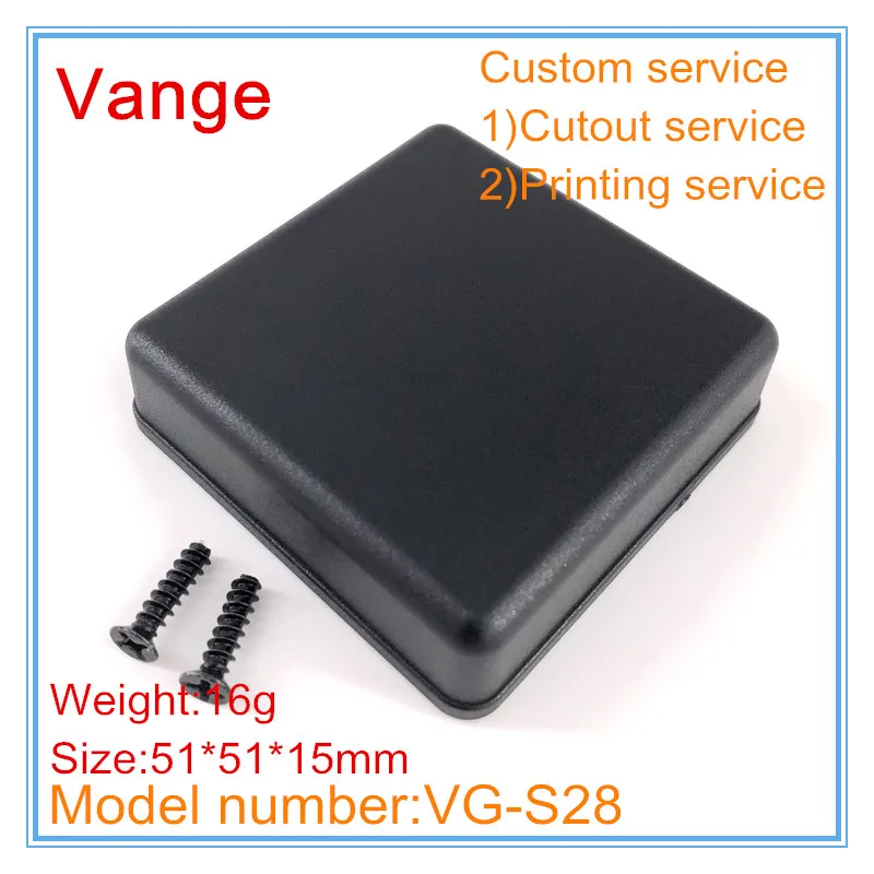 Корпус для литья под давлением IP54 ABS plastic project box for electronic device 51*51*15 мм 2 шт./лот|box for|box