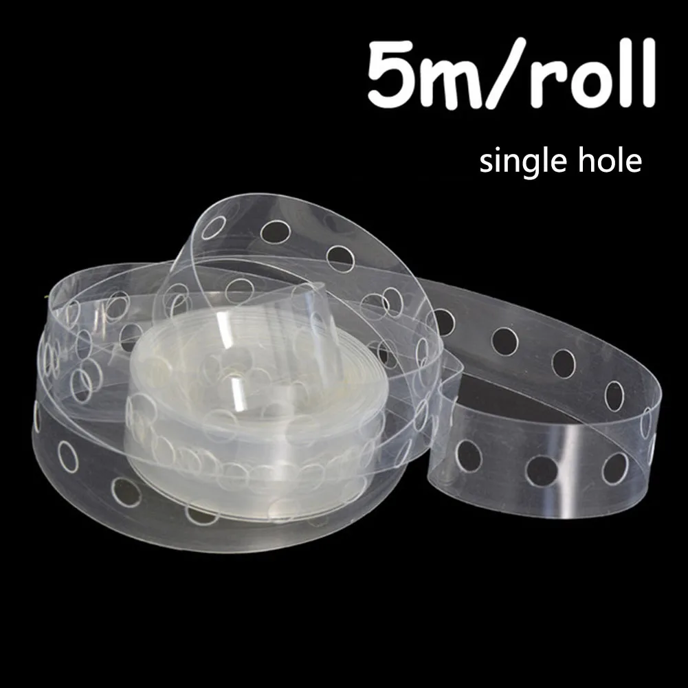 Signal Hole 5 M/Roll отверстия Латекс полоска для воздушных шаров из резины Свадьба/День рождения фон с воздушными шарами декоративный шар цепи украшение арки - Цвет: Signal Hole
