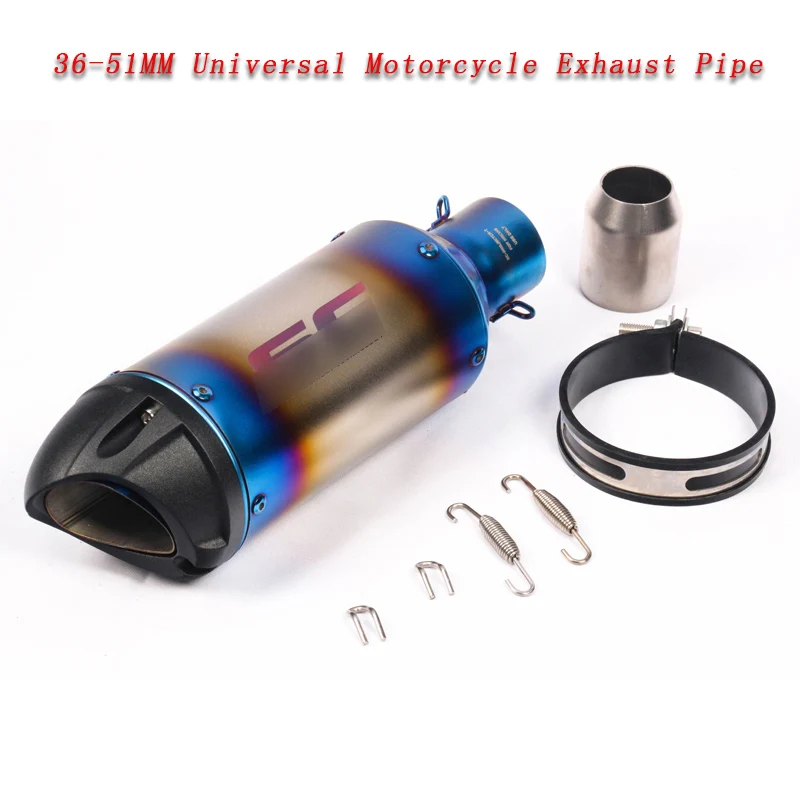 Универсальный 51 мм глушитель выхлопной трубы мотоцикла с DB убийца для Escape moto