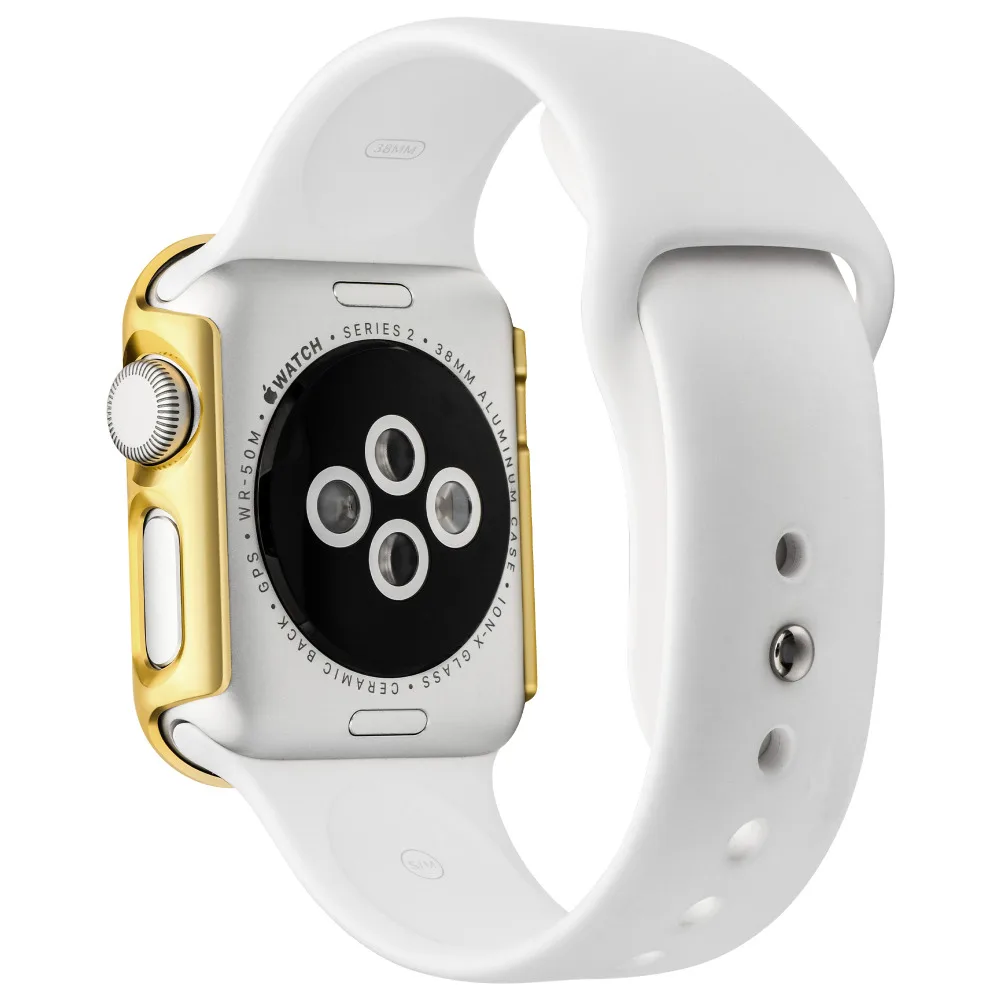 Оригинальный HOCO PC защитный чехол для Apple Watch 4/3/2 38/40/42/44 мм роскошный с покрытием|apple