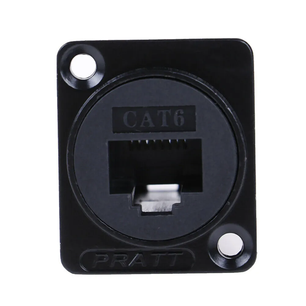 Высокое качество RJ45 D type модуль гнездо разъем сигнала Cat6 панель Ethernet расширение