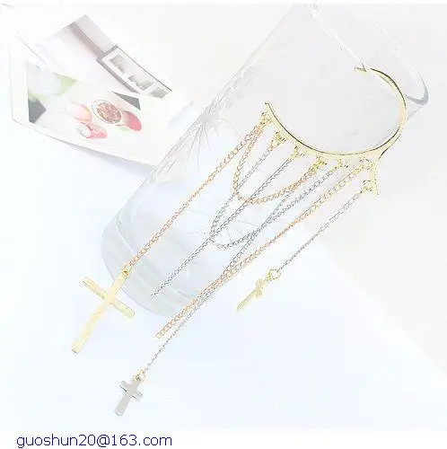 Long Cross Tassel Ear Cuff LC0846 Cheap price Drop Shipping | Украшения и аксессуары