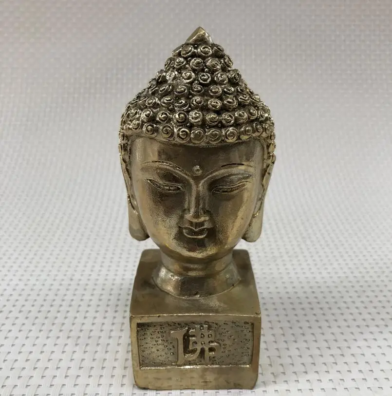 The Buddha's Head Seal Image Decoration Sakyamuni's Figure Town House Evil Protection Peace | Дом и сад