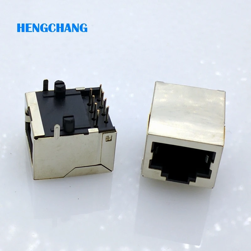 RJ45 Connector Socket PCB Mounting Network Adapter For Ethernet Data Transfer | Обустройство дома