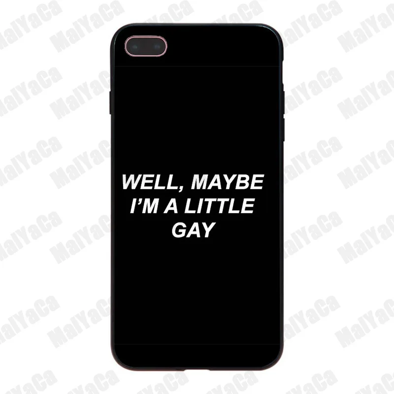 MaiYaCa skam гей лучшие цитаты милые мягкие Аксессуары для телефона чехол iPhone 8 7 6 6S Plus X