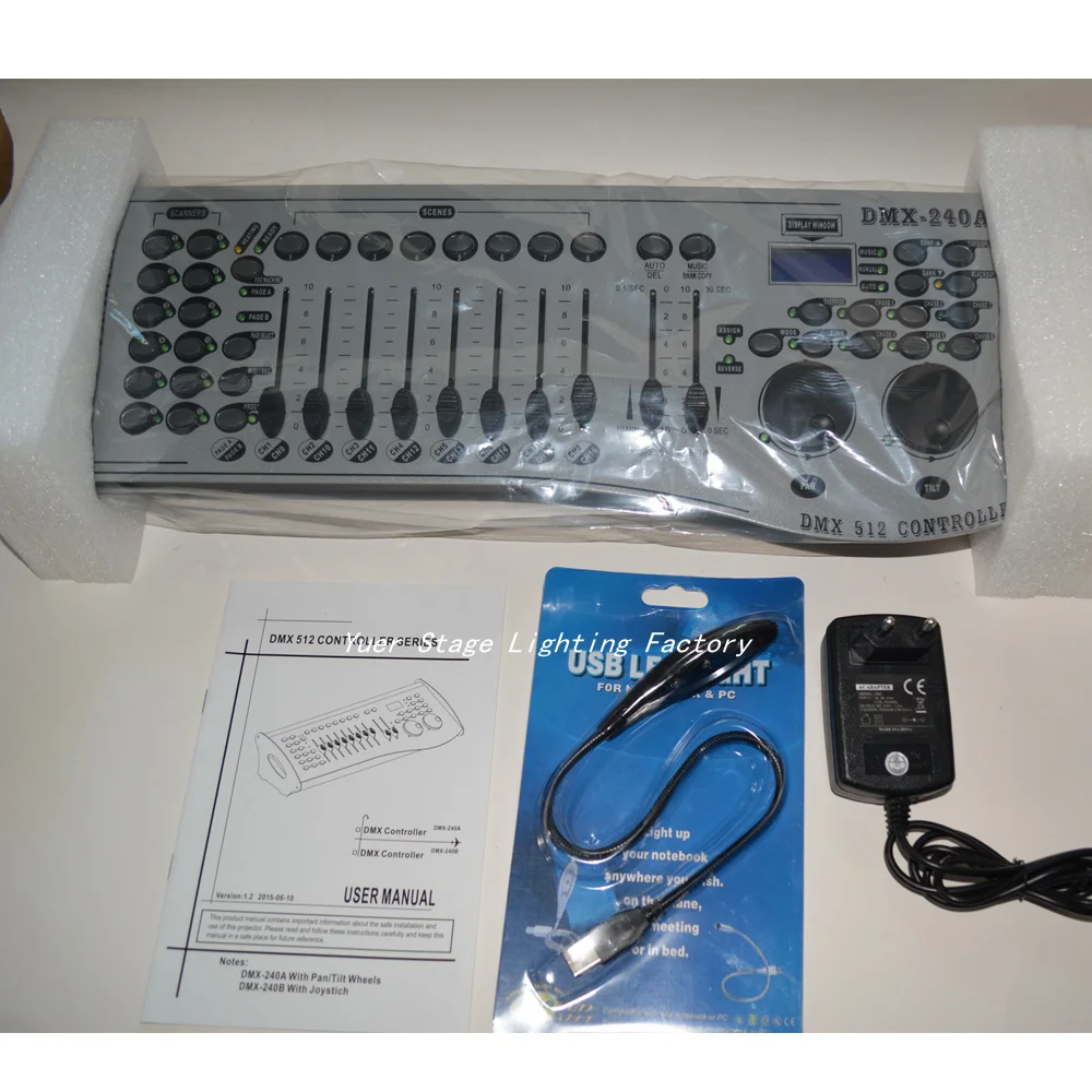 Dj оборудование DMX 240 контроллер управления движущаяся головка Led Par диско свет